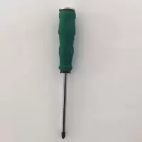 铬钒钢可敲击穿心螺丝刀通心起子带磁性螺丝刀十字一字平口螺丝批|4寸十字(10厘米)