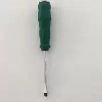 铬钒钢可敲击穿心螺丝刀通心起子带磁性螺丝刀十字一字平口螺丝批|5寸一字(12.5厘米)
