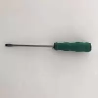 铬钒钢可敲击穿心螺丝刀通心起子带磁性螺丝刀十字一字平口螺丝批|6寸一字(15厘米)