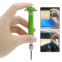 眼镜手机维修拆机小螺丝刀套装一字十字梅花三角31合一多功能批头|五合一螺丝刀 [普通合金钢]