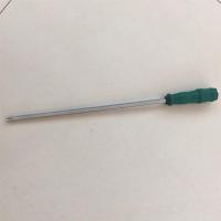 铬钒钢可敲击穿心螺丝刀通心起子带磁性螺丝刀十字一字平口螺丝批|12寸十字(30厘米)