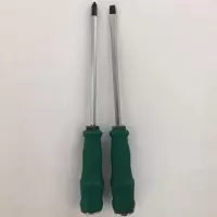 铬钒钢可敲击穿心螺丝刀通心起子带磁性螺丝刀十字一字平口螺丝批|10寸一字十字（25厘米）