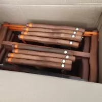 木工工具手工大锯子木工锯带锯条传统老式框锯红木原木锯手板锯|红色木工锯450mm