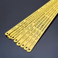 手用钢锯条18牙24牙木工专用锯条手拉锯多功能锯万能钢锯条|18牙烤漆柔性折不断(100支装)