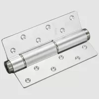 隐形门合页6寸隐藏门缓冲合叶液压自动关门闭门器