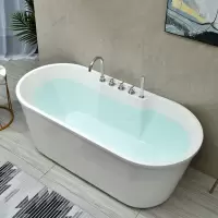 保温浴缸亚克力薄边浴缸无缝浴缸家用成人式欧式浴缸贵妃浴缸