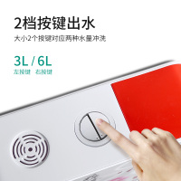 水箱家用卫生间蹲便器节能马桶水箱蹲坑抽水加厚挂墙式厕所冲水箱