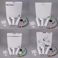 水箱 家用 卫生间蹲便器节能马桶水箱加厚蹲坑挂墙式厕所冲水箱
