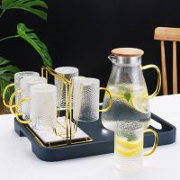 轻奢玻璃杯挂架沥水托盘置物架杯架子水杯架欧式收纳倒挂杯子架子