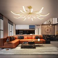 灯饰客厅灯大厅 简约现代大气轻奢高档灯具新款家用卧室吊灯