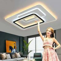 客厅卧室灯2021款吸顶灯超薄大气简约无极调光带遥控