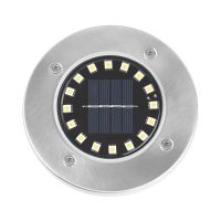 户外太阳能不锈钢地埋灯庭院插地灯景观家用庭院灯农村院子草坪灯