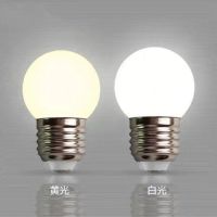 e27螺口节能1w2w3瓦家用台灯吊灯婚庆装饰白光暖黄光小球灯泡
