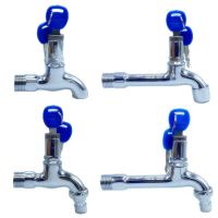 4分室外户外带锁单冷全自动洗衣机加锁防盗带钥匙加长拖把池