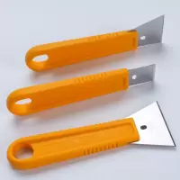 日本 scr-s/m/l铲刀不锈钢刮刀裁皮刀修割刀除胶小铲刀玻璃地板油烟机清洁刀保洁工具美工墙皮