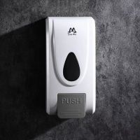 泡沫洗手机手动式皂液器卫生间洗手液盒子壁挂免打孔洗手液按压瓶|877皂液机1000ml(免打孔)