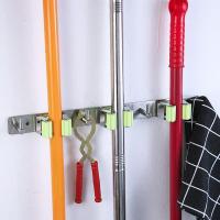 免打孔拖把架挂钩强力承重墙壁粘胶卫生间壁挂粘钩收纳神器置物夹