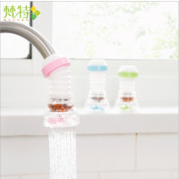 厨房面盆滤水器浴室旋转伸缩净水防溅水花洒水万向喷头节水器