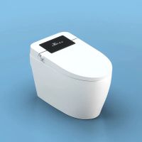 智能马桶一体无水箱语音控制全自动翻盖多功能家用座便器