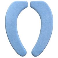 冬季加厚马桶坐垫圈家用坐便贴记忆棉加绒保暖通用黏贴式马桶垫子