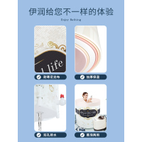 泡澡桶大人洗澡桶汗蒸浴缸家用加厚大号浴盆全身成人折叠浴桶塑料