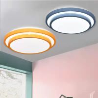 LED吸顶灯圆形卧室灯简约现代客厅灯过道餐厅阳台灯节能灯饰灯具