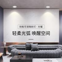 照明led射灯天花灯牛眼灯嵌入式服装店走廊玄关过道家用筒灯