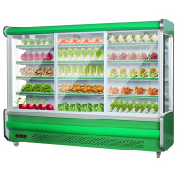 风幕柜蔬菜水果保鲜柜点菜柜麻辣烫展示柜冷藏商用超市风直冷冰柜|1.8米风直冷款