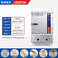 蒸饭柜商用蒸饭箱燃气蒸饭车电蒸箱食堂蒸柜家用大小型蒸饭机|4层燃气款