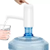 桶装水抽水器矿泉饮水机家用电动纯净水桶压水器自动上水器吸|Z2白色快速充电款