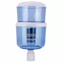 家用饮水机过滤桶净水桶直饮净水器过滤水桶自来水净化饮水桶通用|A16加厚光滑版浅蓝