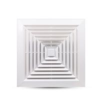 集成吊顶换气扇600x600工程60x60强力静音天花嵌入式吸顶排气风|铝面板集成扣板类吊顶240W 600x600MM