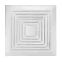 集成吊顶换气扇600x600工程60x60强力静音天花嵌入式吸顶排气风|铝面板集成扣板类吊顶260W 600x600MM