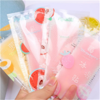 冰凉贴清凉喷雾提神醒脑学生熬夜防困神器解暑学生手机散热降温贴|味道混发 100片装（一袋两片）