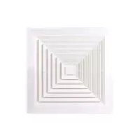 集成吊顶换气扇多尺寸600x600吸顶式排气扇300x300静音天花排风扇|14寸面板40cm开孔34CM带管