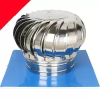 不锈钢无动力风帽屋顶通风器通风机通风球排风扇换气扇风球500型|200型304材质(成品+抱箍)