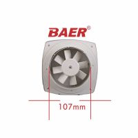 巴尔4寸6寸8寸卫生间拉线排气扇强力静音换气扇墙壁式窗式玻璃窗|110mm