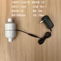 艾灸排烟机厨房小型抽风机/50/75/110/2/4/6寸卫生间换气扇抽烟机|20mm接口