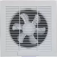 排气扇家用静音排风扇卫生间壁挂式换气扇油烟强力抽风机厨房10寸|[带网款]白色 10寸家排线控开关