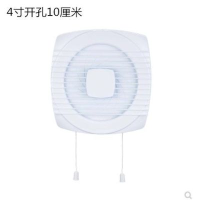 拉线换气扇卫生间玻璃窗式4寸6寸8寸换气扇墙壁式强力静音排风扇|4寸+1.5米延长线