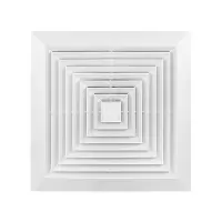 集成吊顶换气扇600x600工程60x60强力静音天花嵌入式吸顶排气风扇|400X400 石膏板矿棉板吊顶通用款100W
