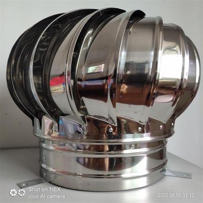 不锈钢无动力风帽屋顶通风器通风机通风球排风扇换气扇风球排气球|400型+固定脚(201材质散件)