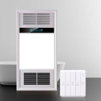 西门子风暖浴霸取暖灯集成吊顶灯嵌入式五合一卫生间浴室灯取暖器|双核动力润玉白(琴键开关)