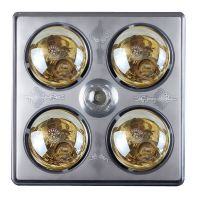 防爆灯泡灯暖浴霸取暖四灯卫生间浴室传统吊顶嵌入式取暖灯暖霸|传统吊顶+激光铝315黄泡LED照明 3米电源线