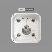 浴霸取暖灯泡取暖灯卫生间浴室集成吊顶传统嵌入式灯暖浴霸三合一|传统二合一主机 白色取暖灯泡(护眼)