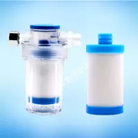 小型前置过滤器mdbc热水器自来水龙头除垢洗衣机过滤芯pp棉净水器|套餐一:过滤器+1个PP棉芯
