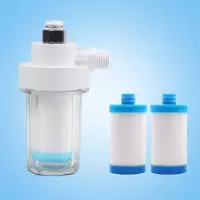 小型前置过滤器mdbc热水器自来水龙头除垢洗衣机过滤芯pp棉净水器|MDBC热水器款+2个PP棉