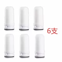 家用净水器陶瓷滤芯活性炭陶瓷过滤器自来水龙头净水器滤芯通用|6支滤芯