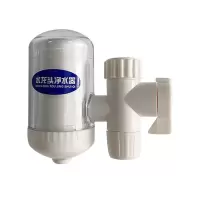 厨房水龙头净水器可拆洗家用直饮自来水净水机超滤滤芯防溅过滤器|透明整机一台含陶瓷滤芯