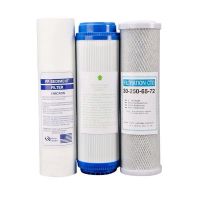 净水器滤芯ro反渗透膜50g75g100g400g通用纯水机直饮机配件通用|前三级套装